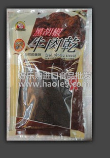 臺灣金安記黑胡椒牛肉片 港澳臺肉鋪的精選佳品